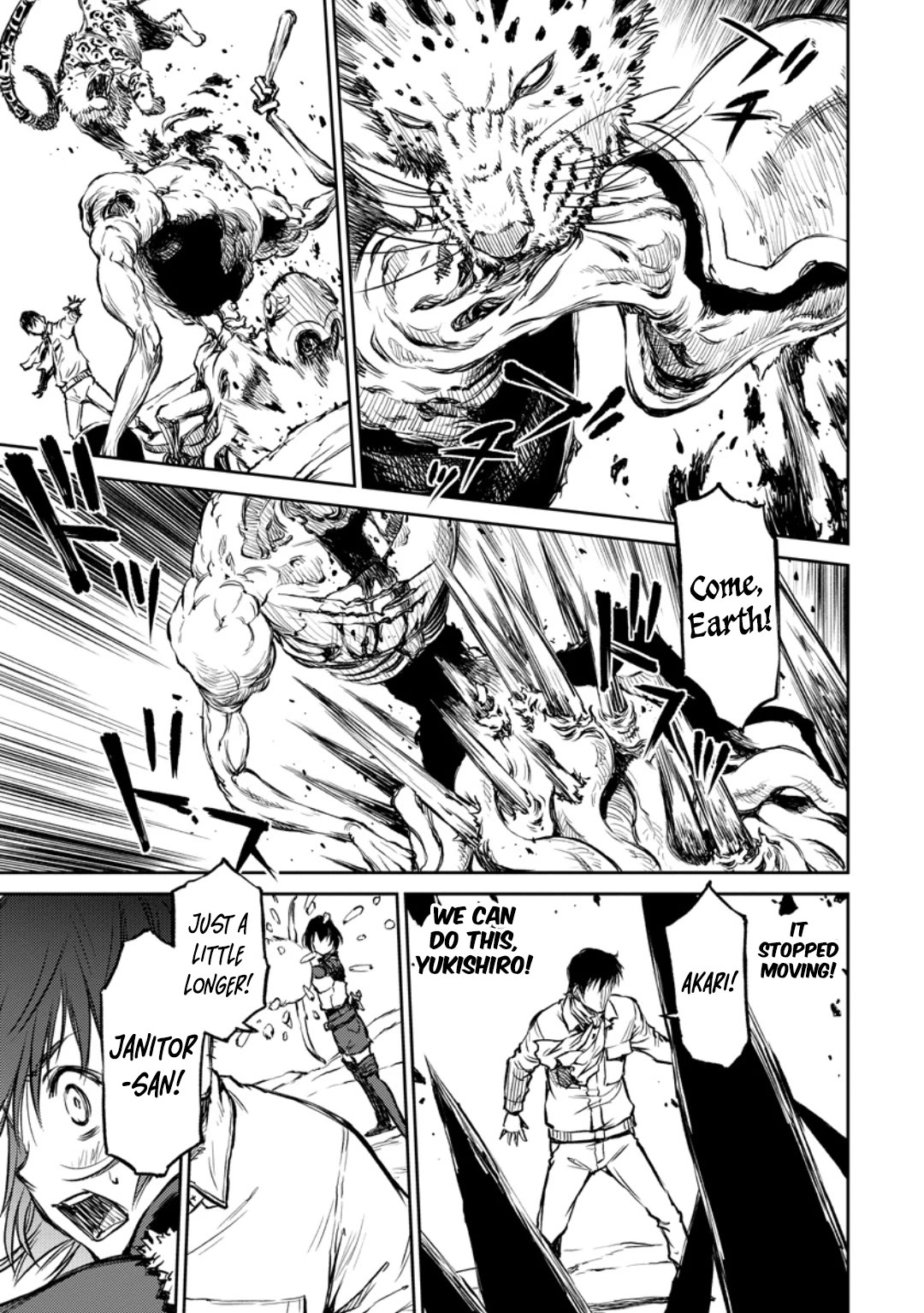 Because Janitor-san Is Not A Hero chapter 10 page 21