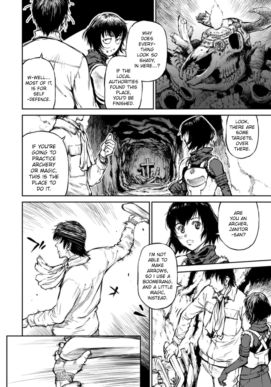 Because Janitor-san Is Not A Hero chapter 10 page 3