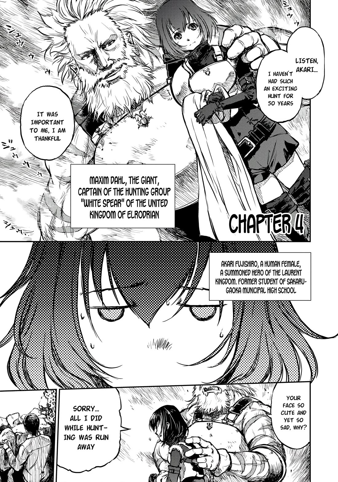 Because Janitor-san Is Not A Hero chapter 4 page 1