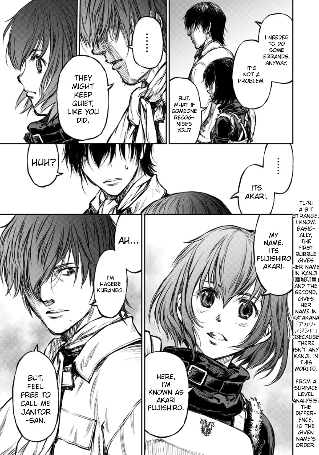 Because Janitor-san Is Not A Hero chapter 7 page 15