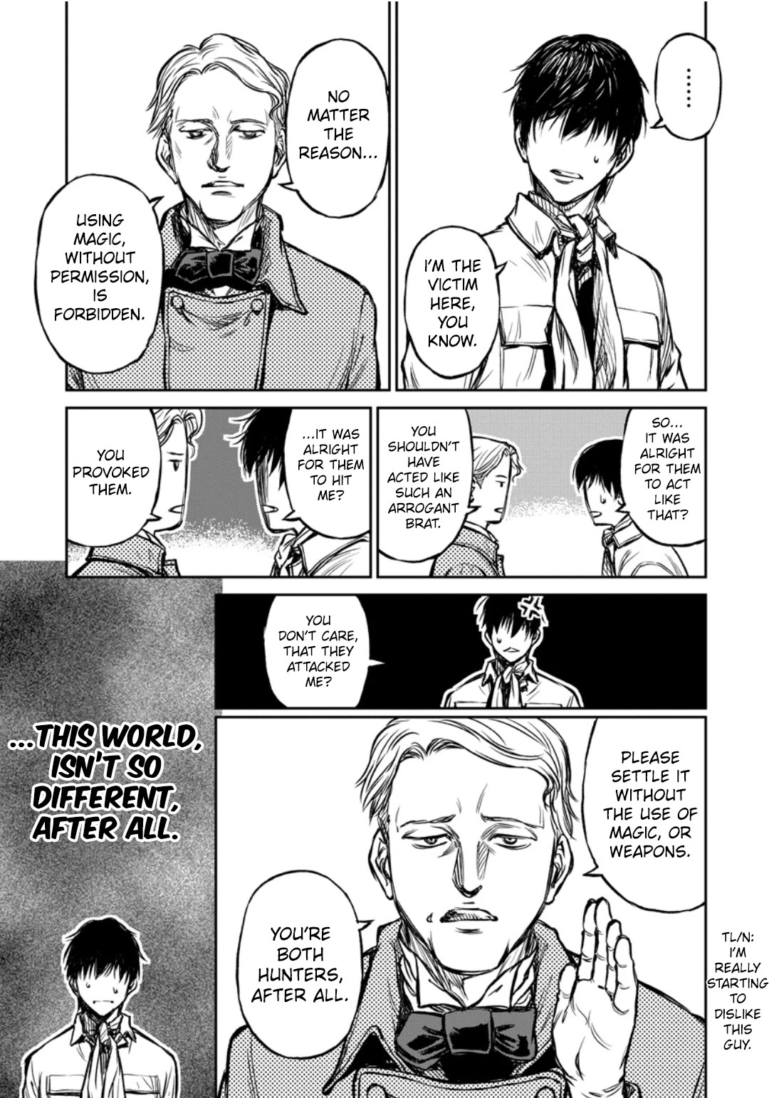Because Janitor-san Is Not A Hero chapter 8 page 6