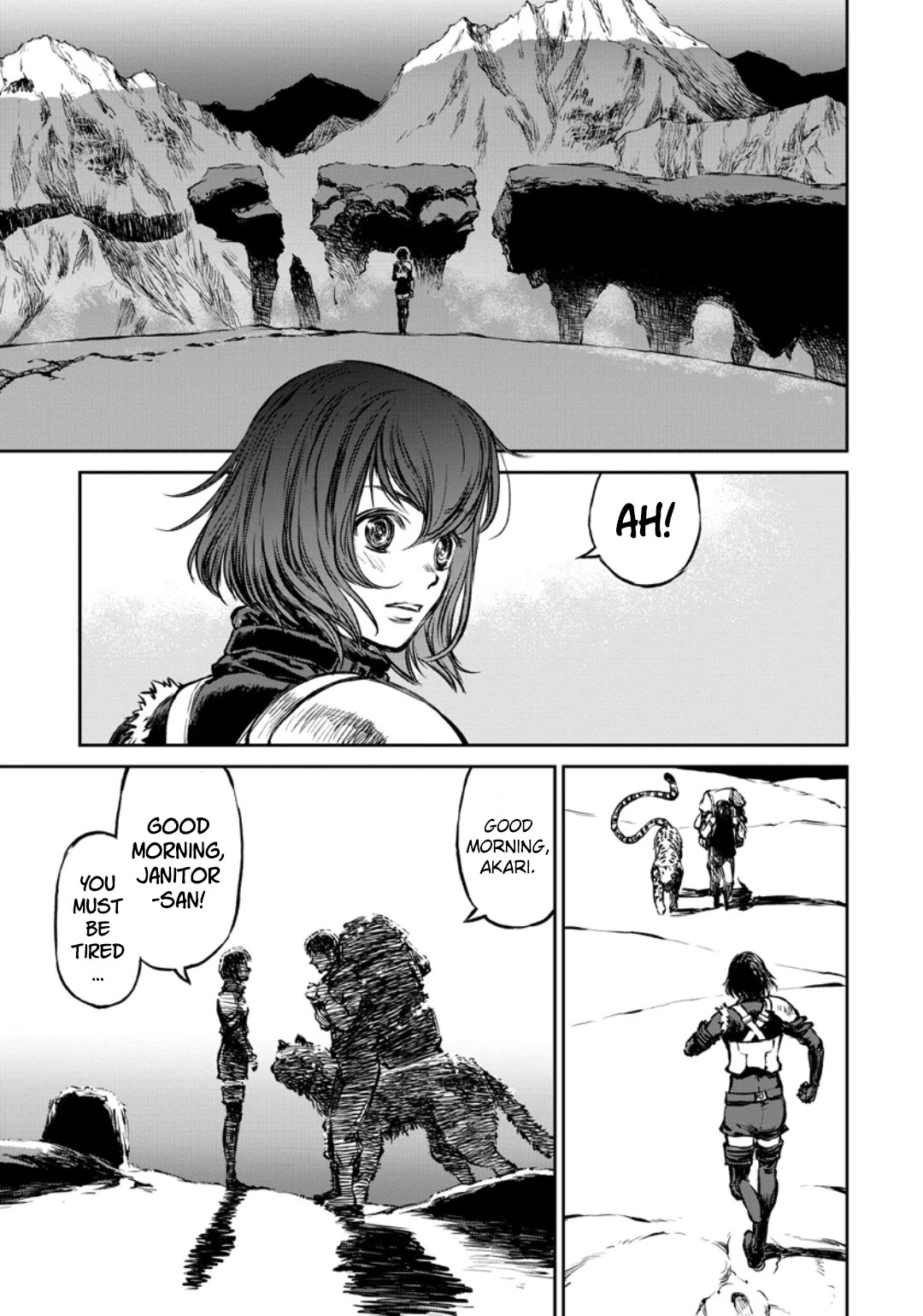 Because Janitor-san Is Not A Hero chapter 9 page 16