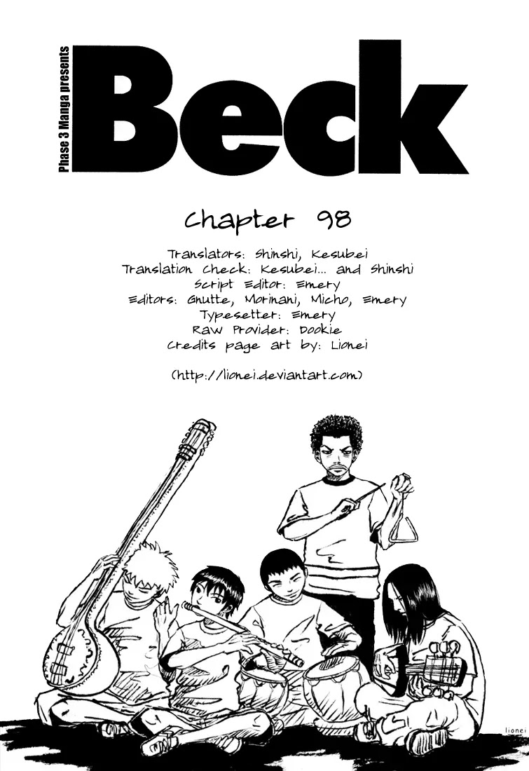Beck chapter 98 page 70