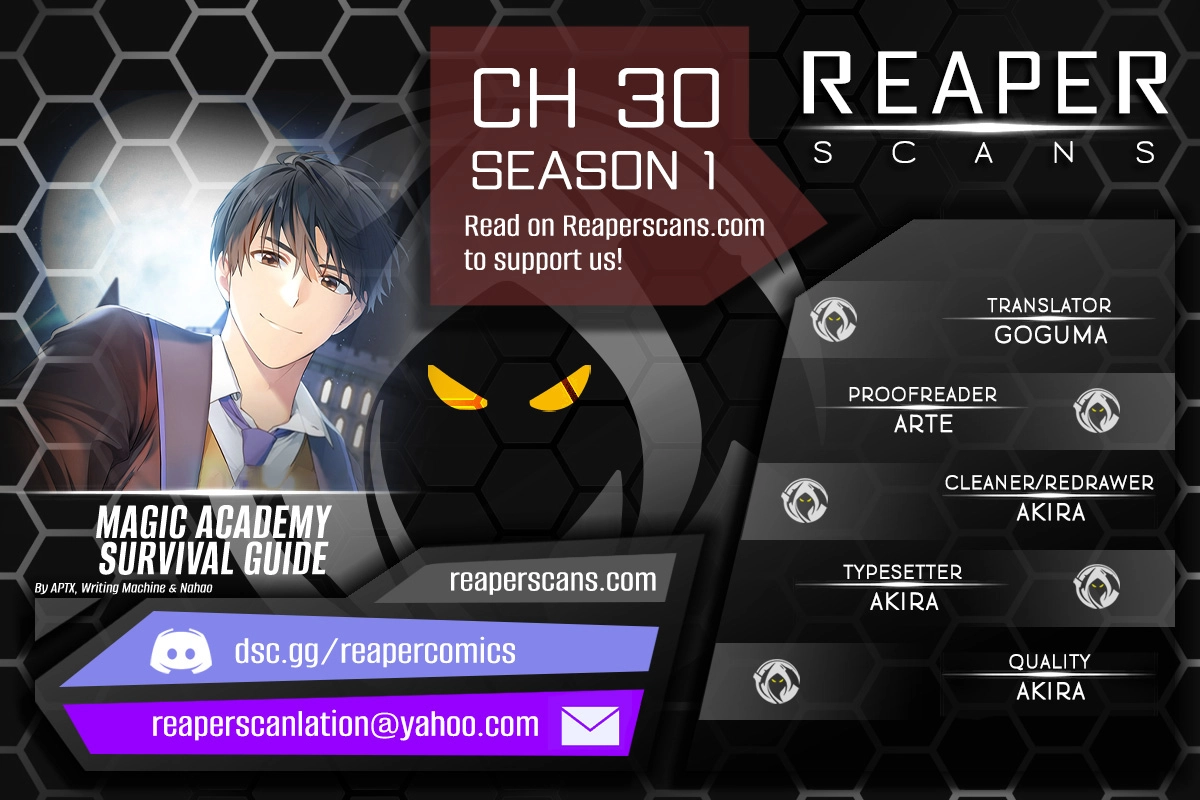 Becoming a Magic School Mage chapter 30 page 1