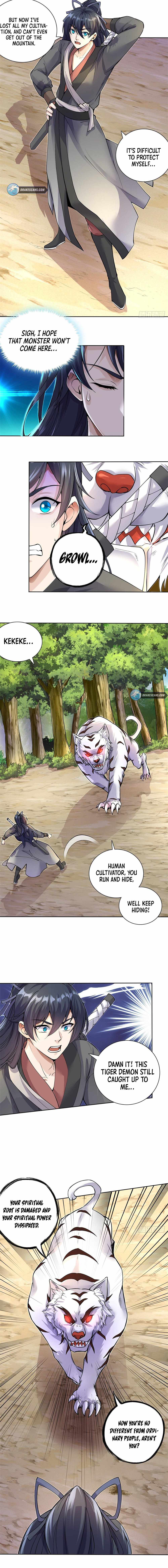 Becoming A Sword Deity By Expanding My Sword Domain chapter 1 page 2