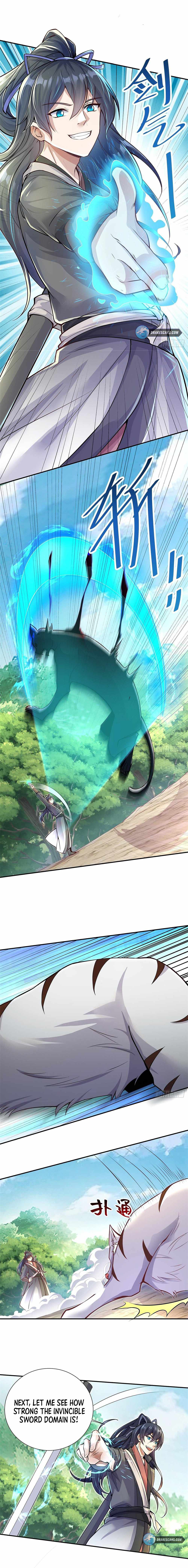 Becoming A Sword Deity By Expanding My Sword Domain chapter 1 page 5