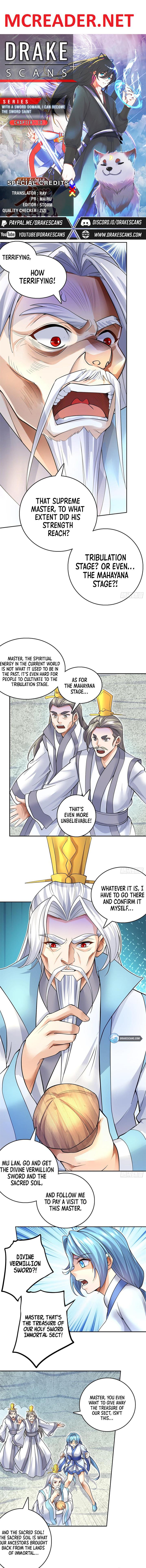 Becoming A Sword Deity By Expanding My Sword Domain chapter 10 page 1