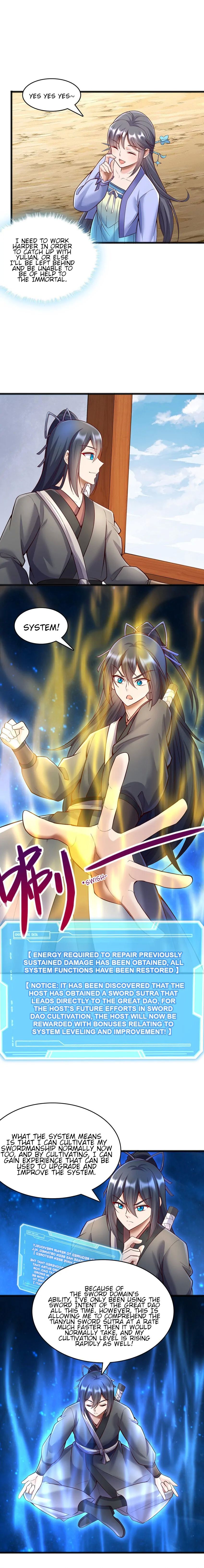 Becoming A Sword Deity By Expanding My Sword Domain chapter 111 page 4