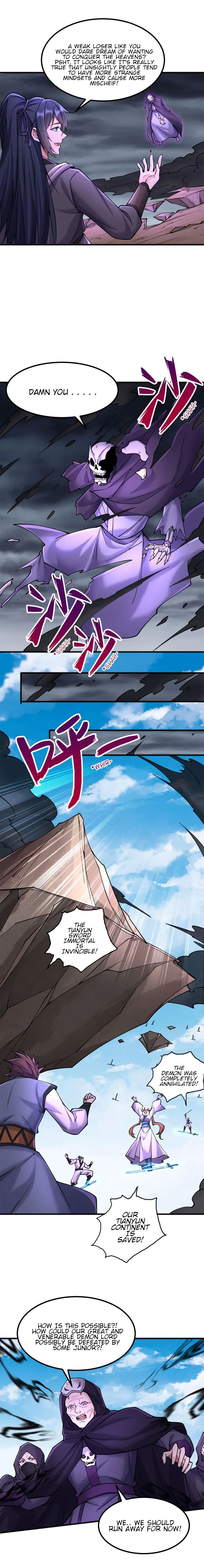 Becoming A Sword Deity By Expanding My Sword Domain chapter 119 page 6