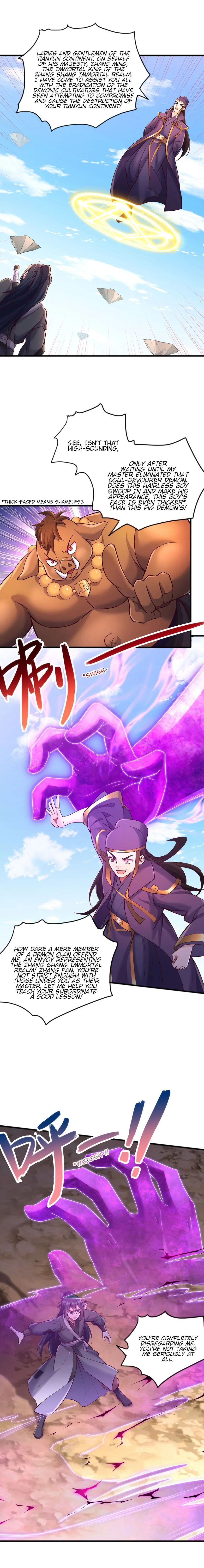 Becoming A Sword Deity By Expanding My Sword Domain chapter 120 page 4