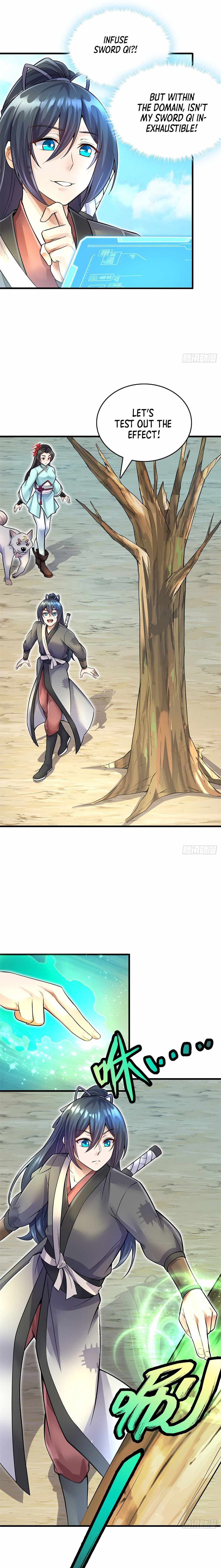 Becoming A Sword Deity By Expanding My Sword Domain chapter 14 page 8