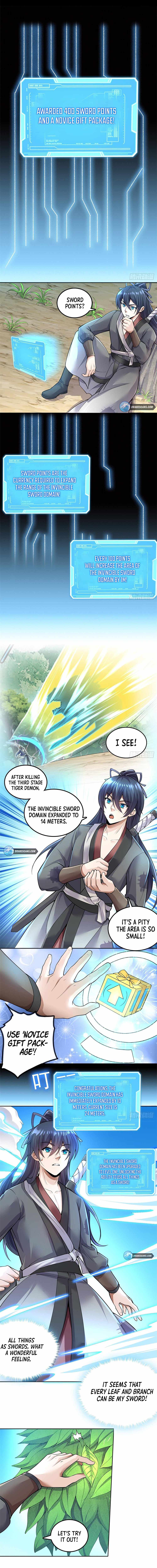 Becoming A Sword Deity By Expanding My Sword Domain chapter 2 page 5