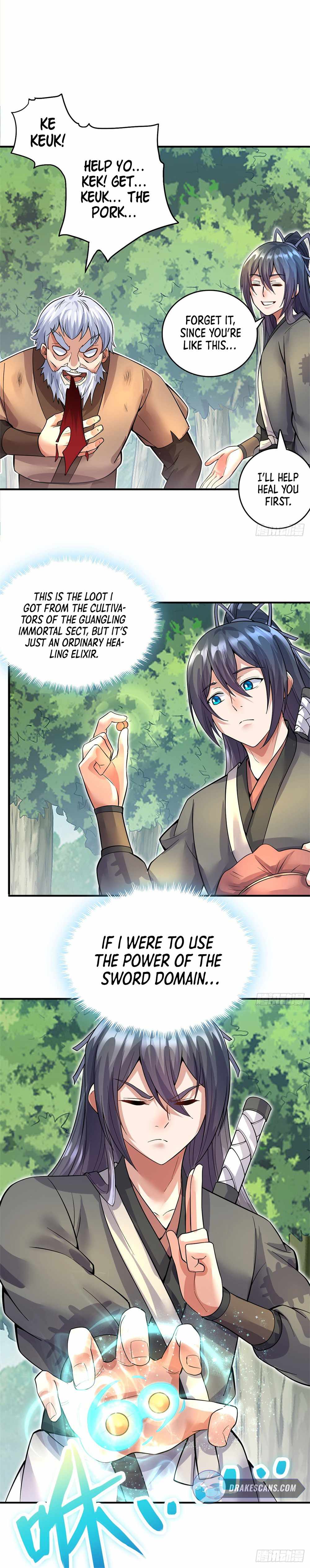 Becoming A Sword Deity By Expanding My Sword Domain chapter 34 page 4