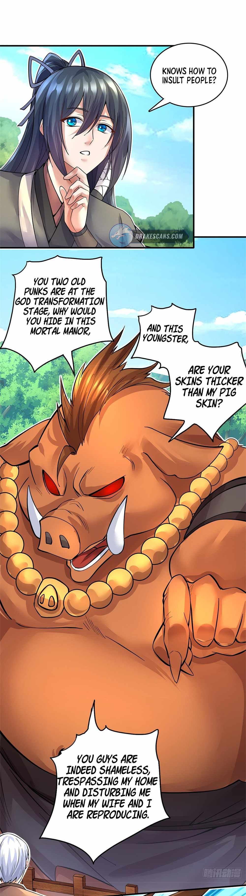 Becoming A Sword Deity By Expanding My Sword Domain chapter 35 page 11