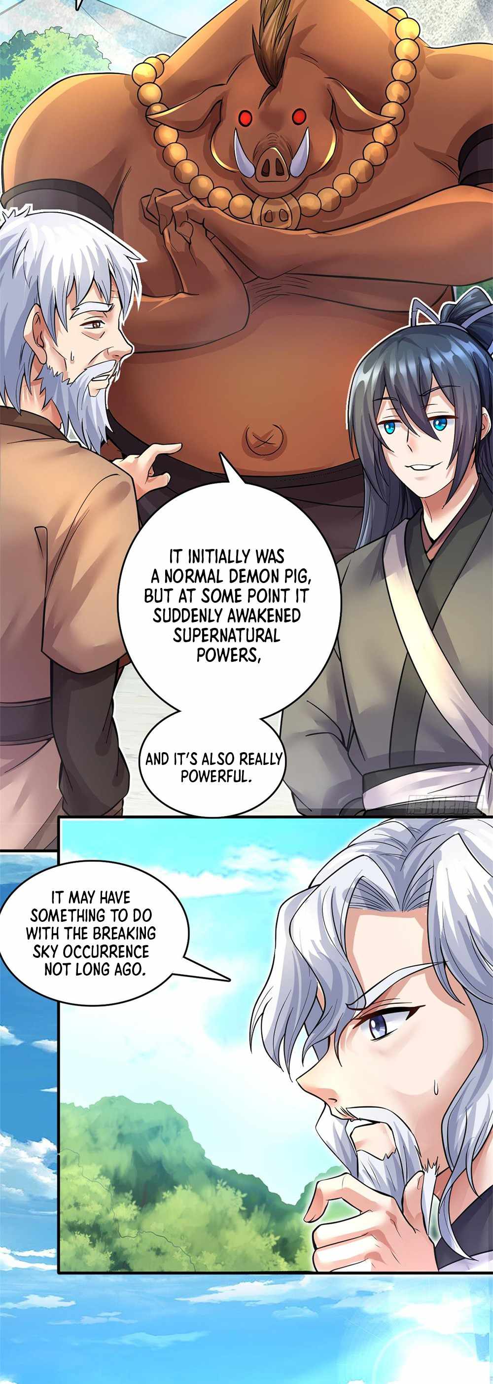 Becoming A Sword Deity By Expanding My Sword Domain chapter 35 page 5