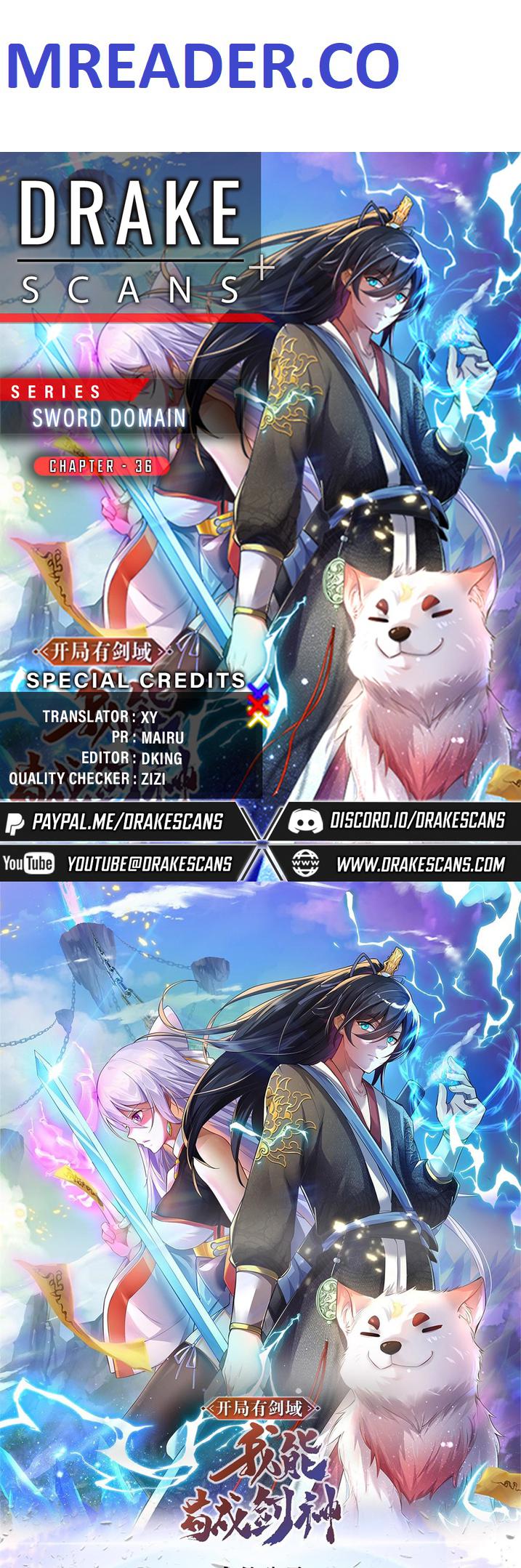 Becoming A Sword Deity By Expanding My Sword Domain chapter 36 page 1