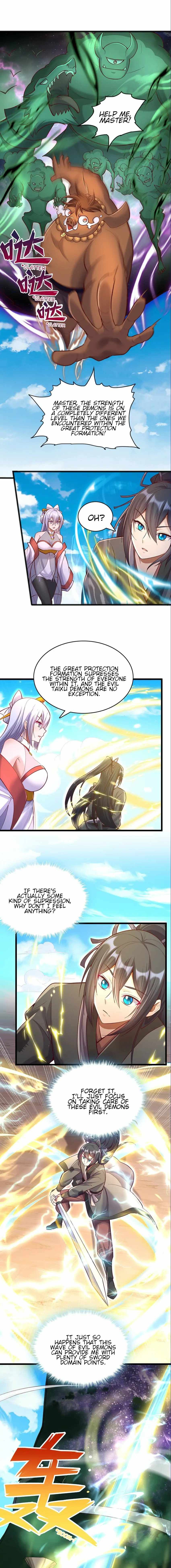 Becoming A Sword Deity By Expanding My Sword Domain chapter 82 page 3