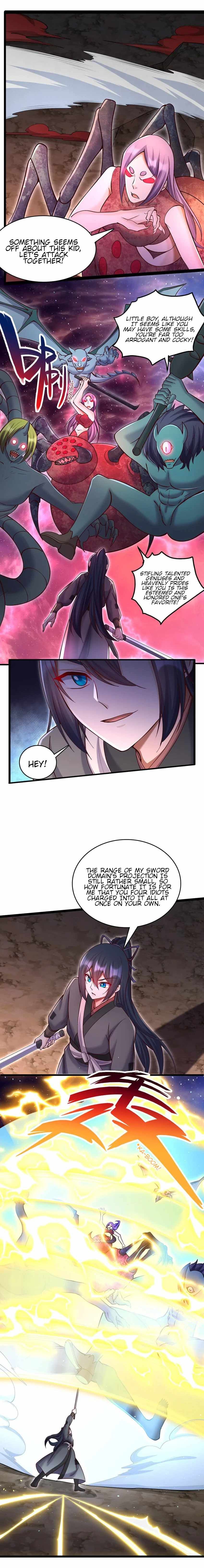 Becoming A Sword Deity By Expanding My Sword Domain chapter 99 page 9