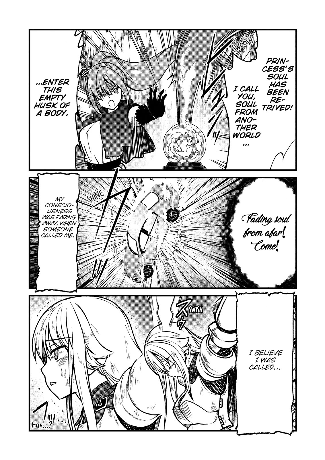 Becoming Princess Knight and Working at Yuri Brothel chapter 1 page 6