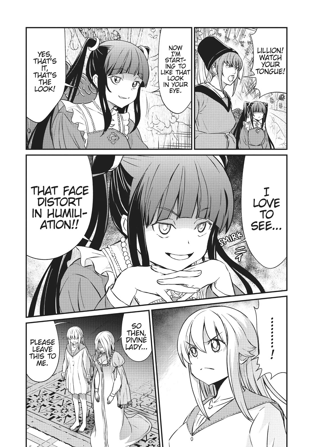 Becoming Princess Knight and Working at Yuri Brothel chapter 14 page 10