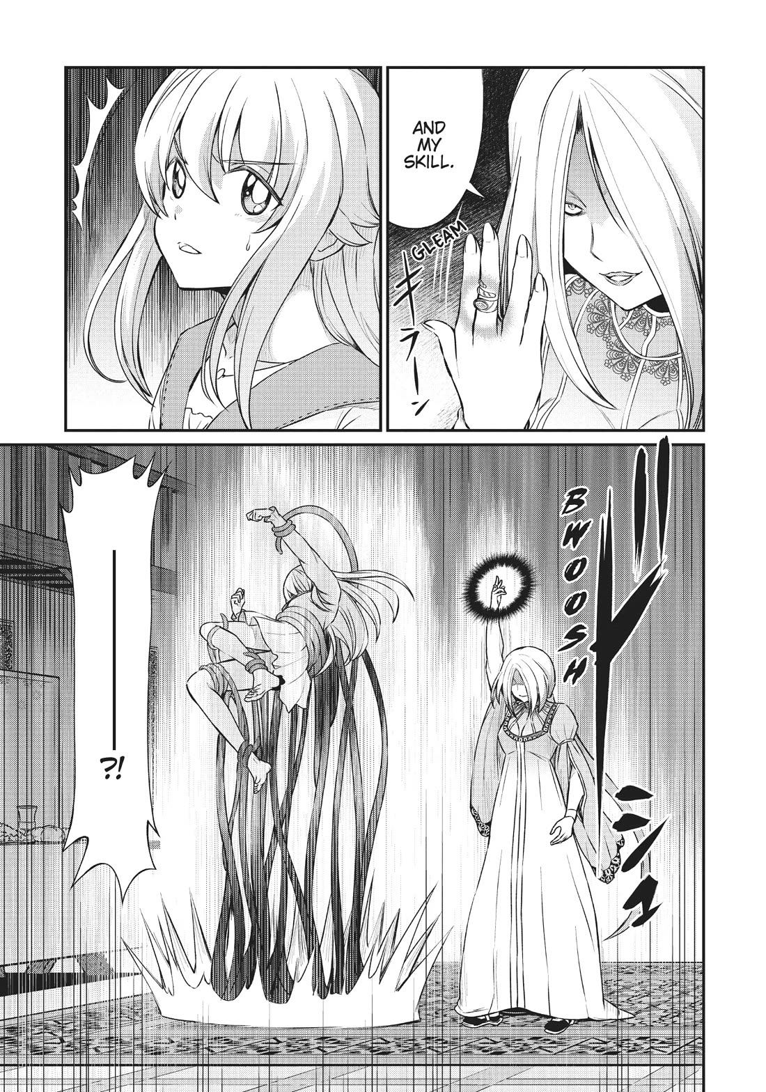 Becoming Princess Knight and Working at Yuri Brothel chapter 14 page 11