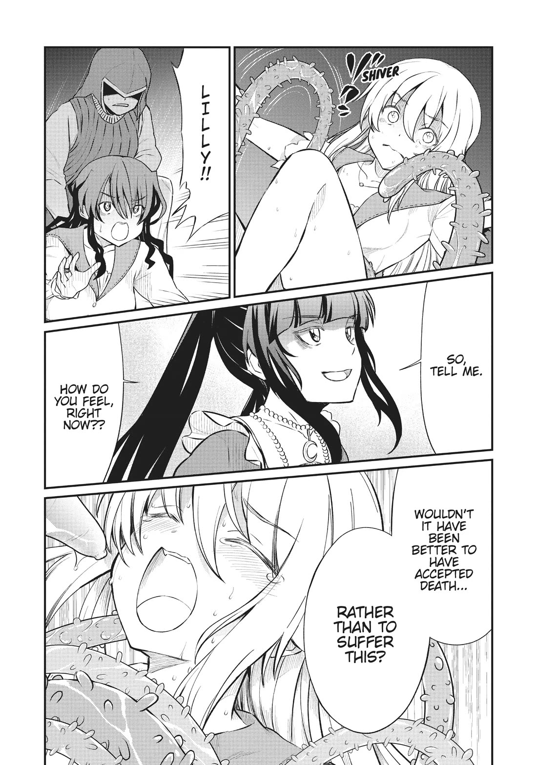 Becoming Princess Knight and Working at Yuri Brothel chapter 14 page 14