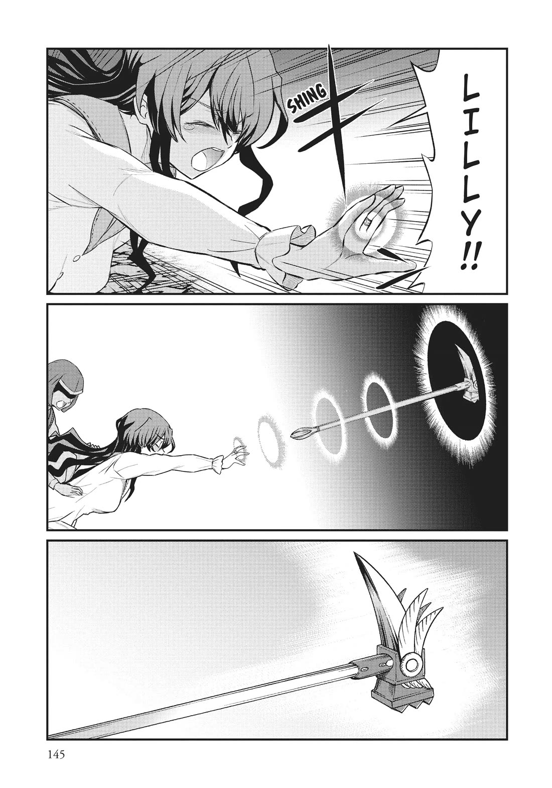 Becoming Princess Knight and Working at Yuri Brothel chapter 14 page 15