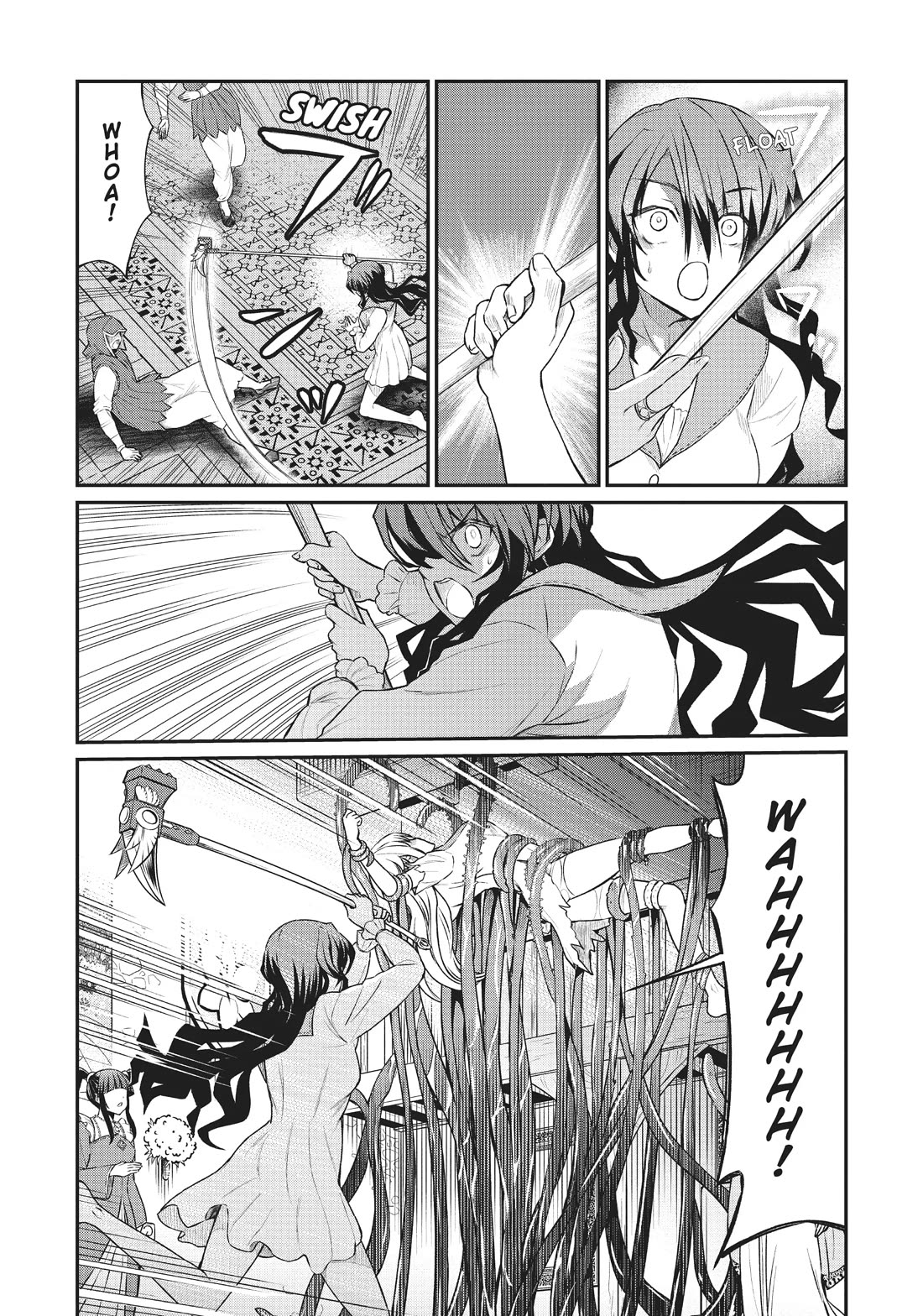 Becoming Princess Knight and Working at Yuri Brothel chapter 14 page 16