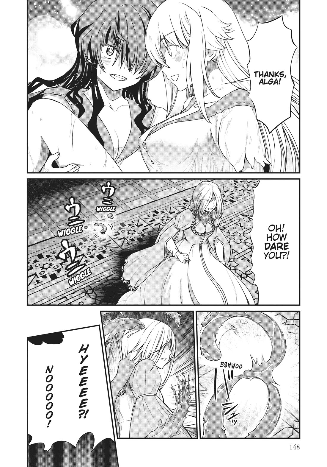 Becoming Princess Knight and Working at Yuri Brothel chapter 14 page 18