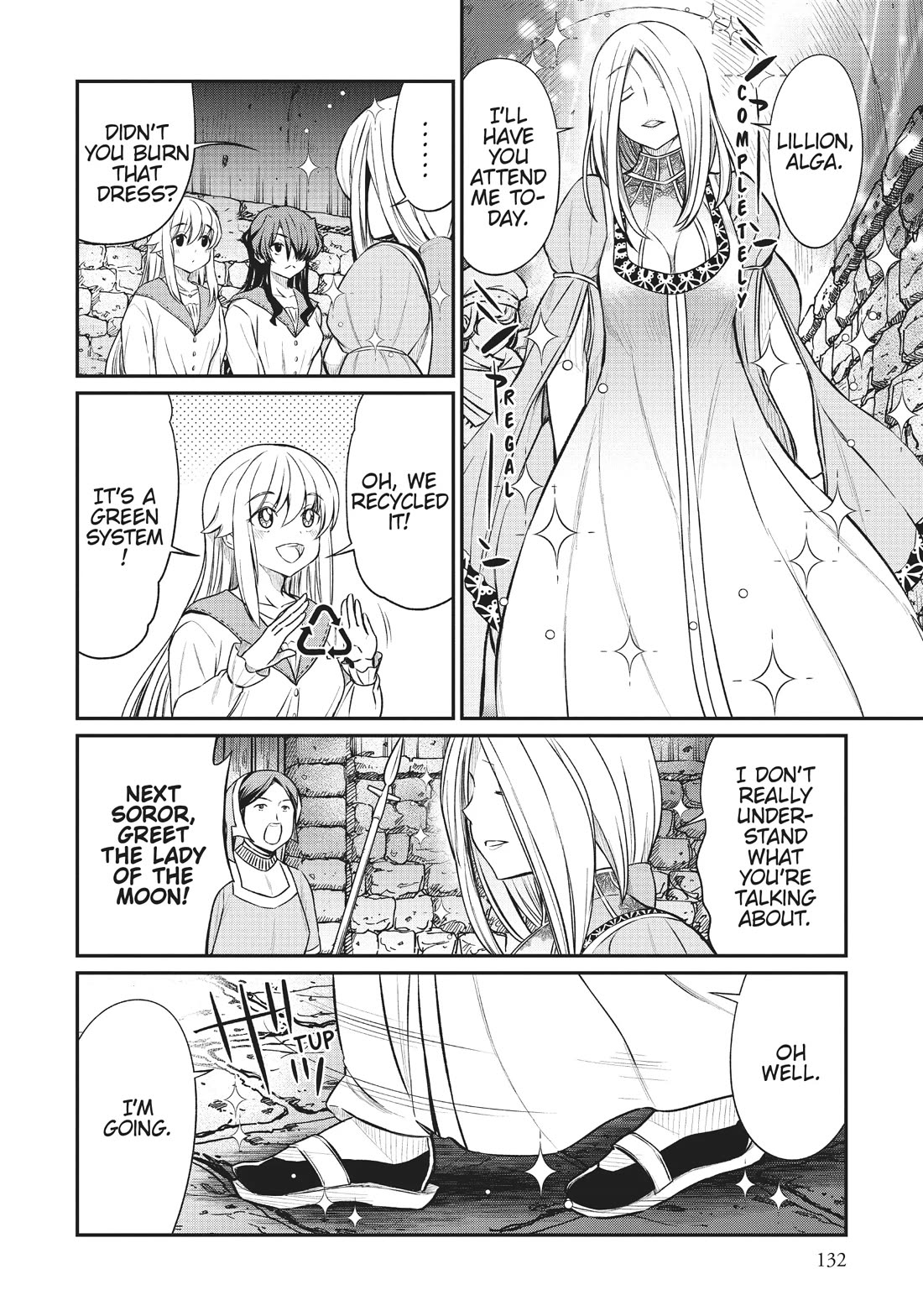 Becoming Princess Knight and Working at Yuri Brothel chapter 14 page 2