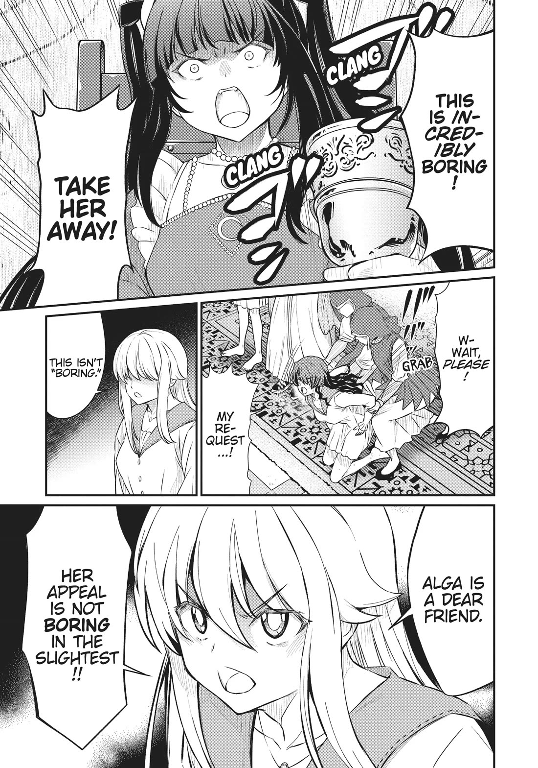 Becoming Princess Knight and Working at Yuri Brothel chapter 14 page 9