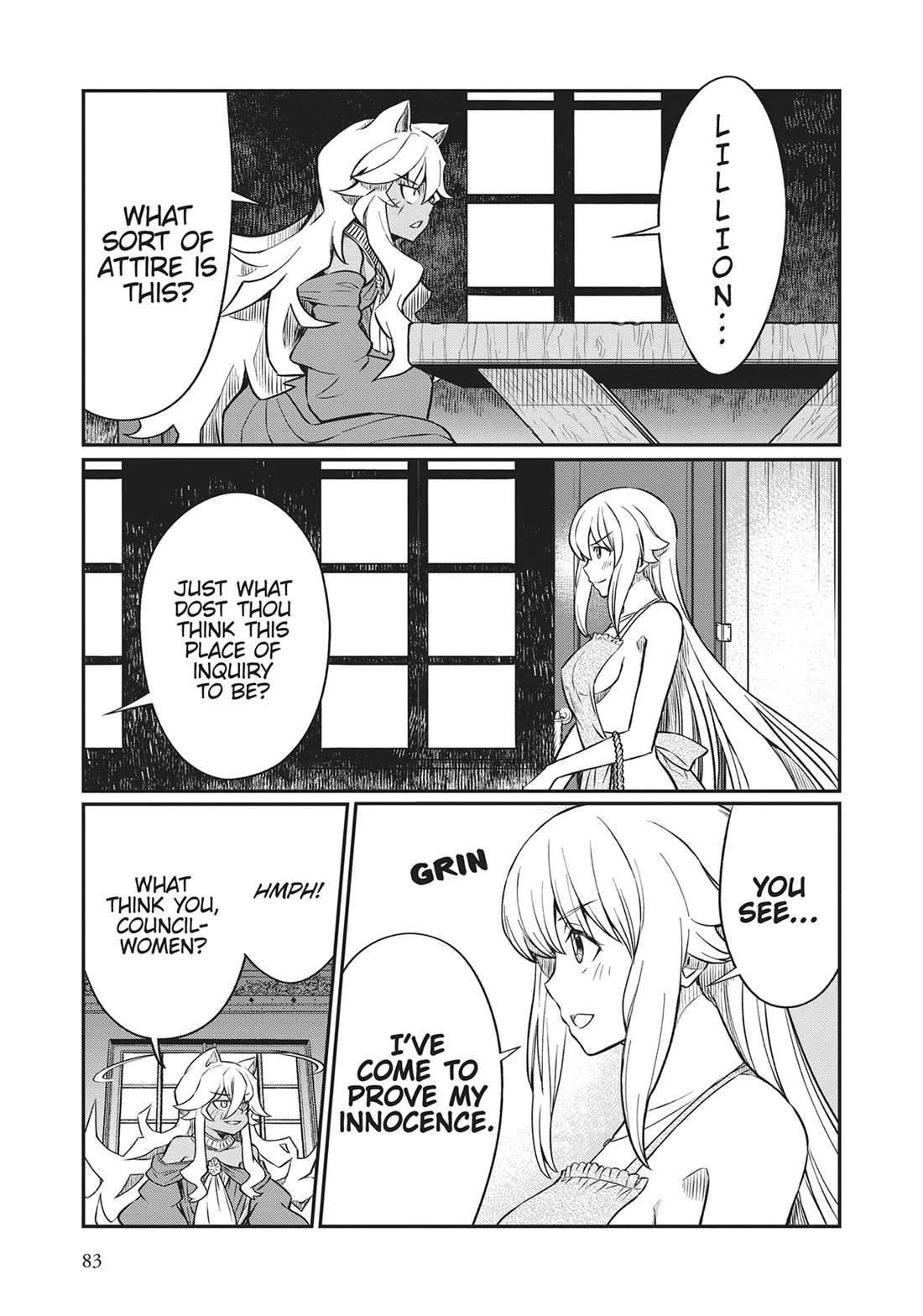 Becoming Princess Knight and Working at Yuri Brothel chapter 19 page 1