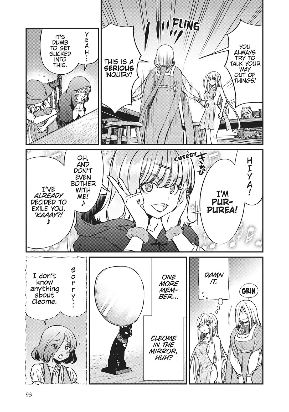 Becoming Princess Knight and Working at Yuri Brothel chapter 19 page 10