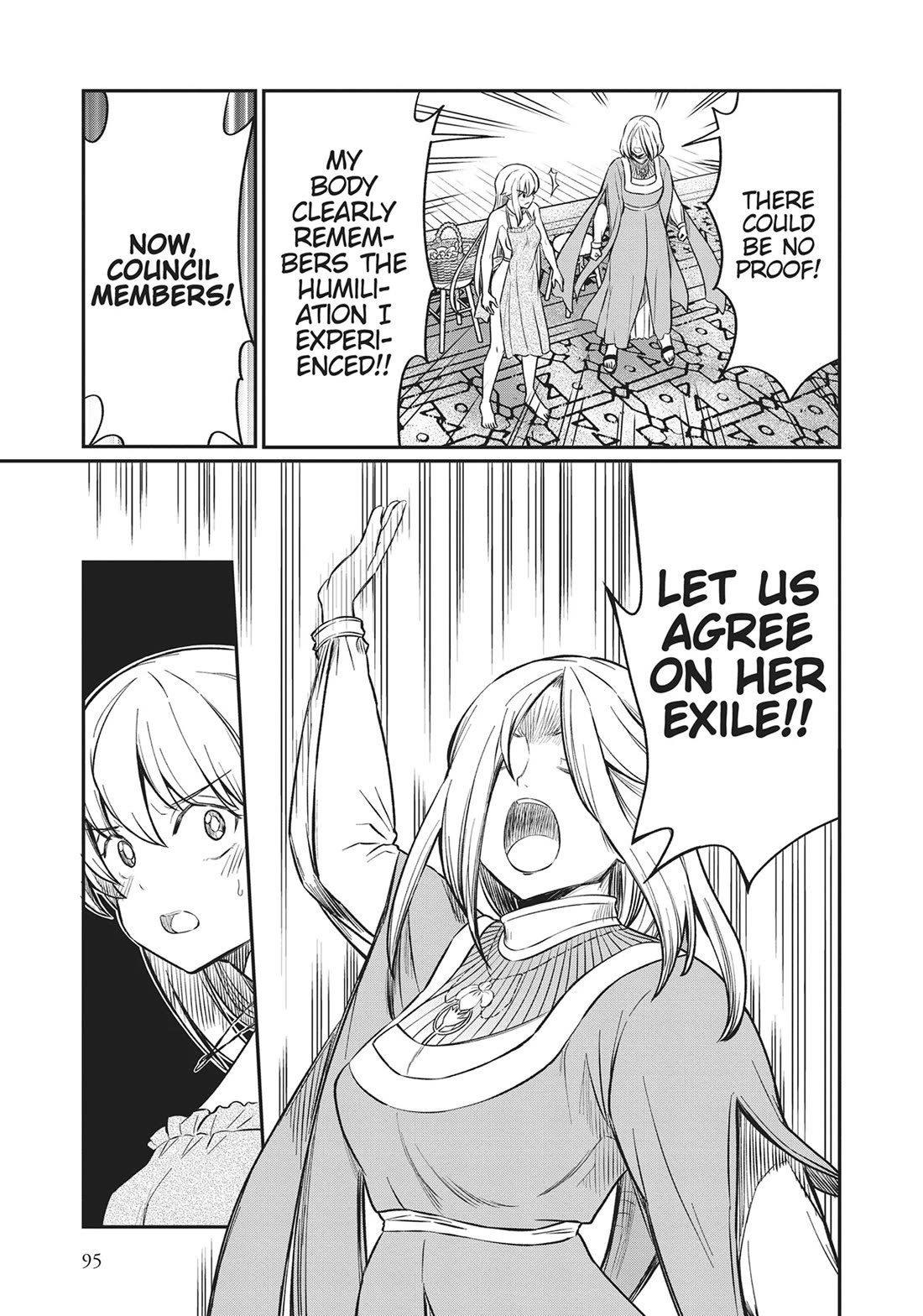 Becoming Princess Knight and Working at Yuri Brothel chapter 19 page 12