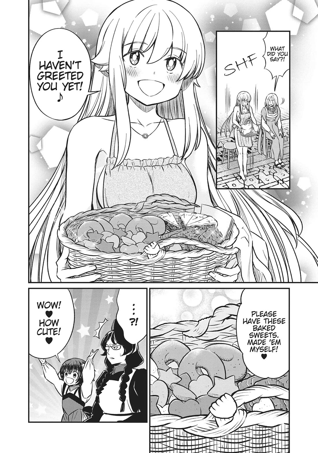 Becoming Princess Knight and Working at Yuri Brothel chapter 19 page 5