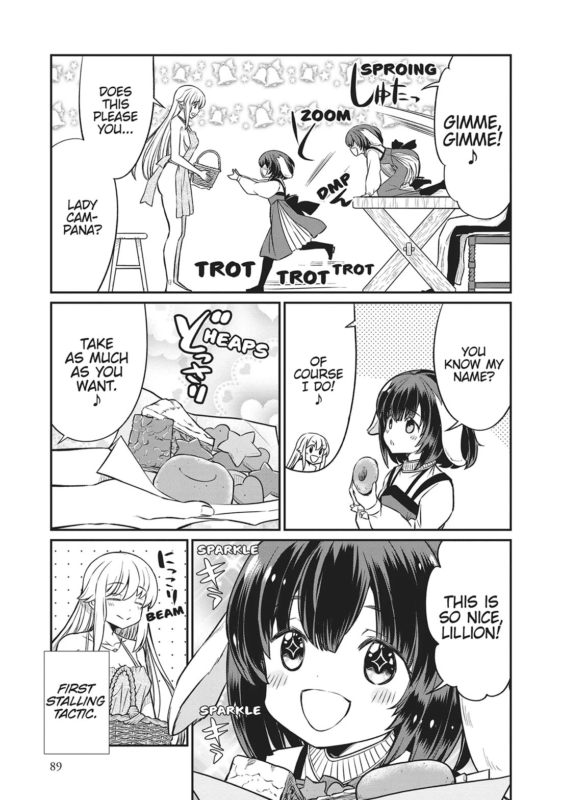 Becoming Princess Knight and Working at Yuri Brothel chapter 19 page 6