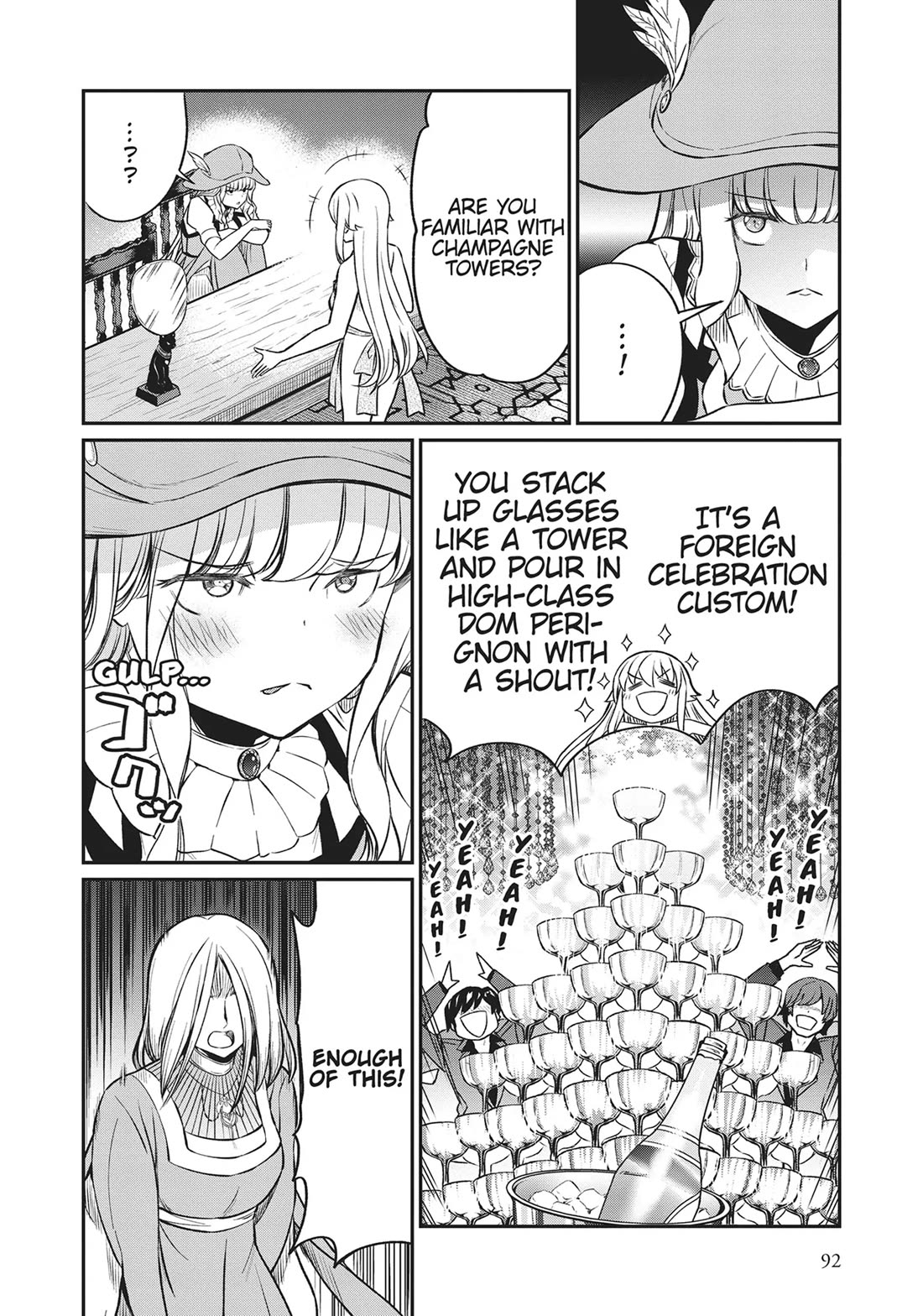 Becoming Princess Knight and Working at Yuri Brothel chapter 19 page 9