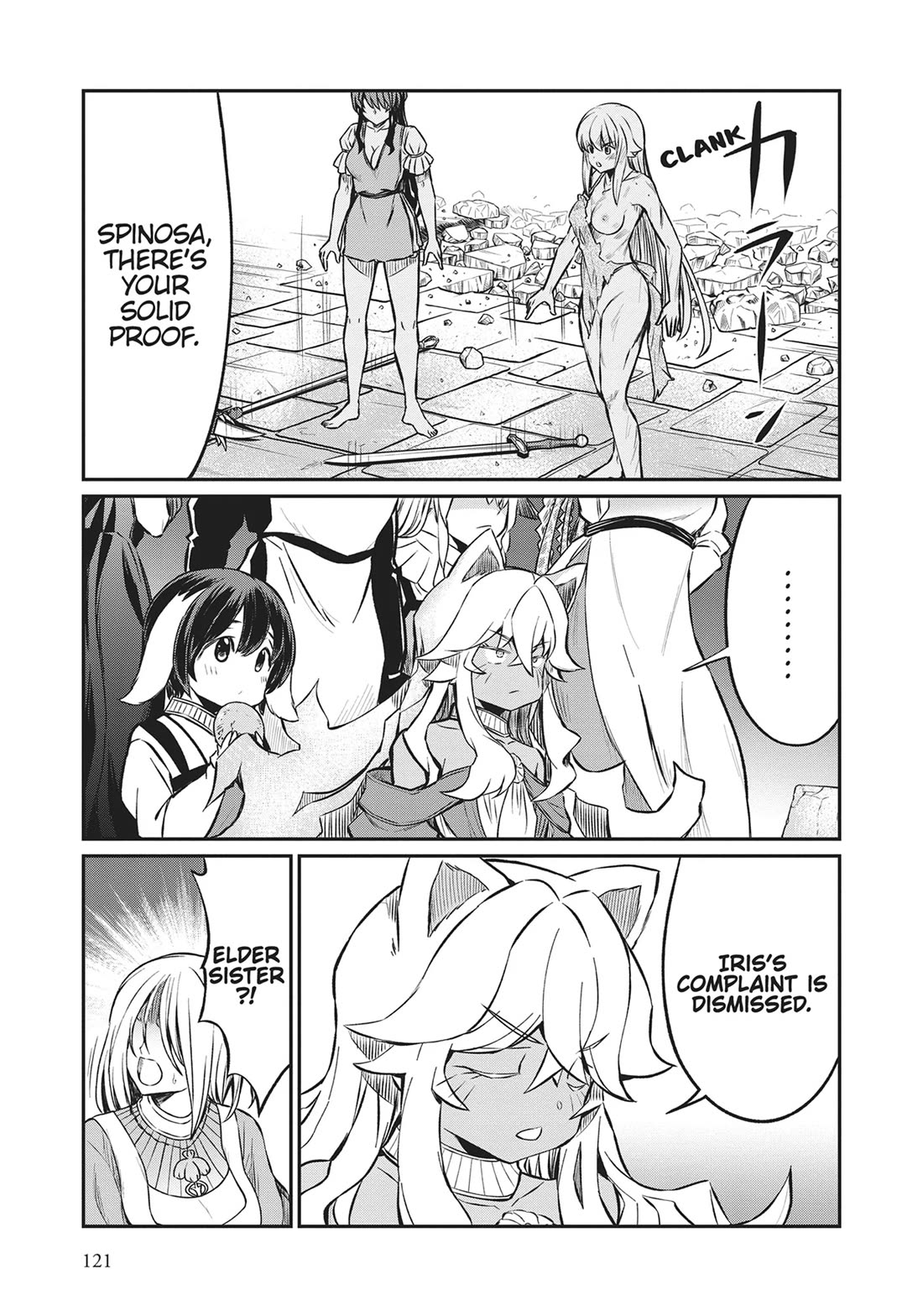 Becoming Princess Knight and Working at Yuri Brothel chapter 20 page 19