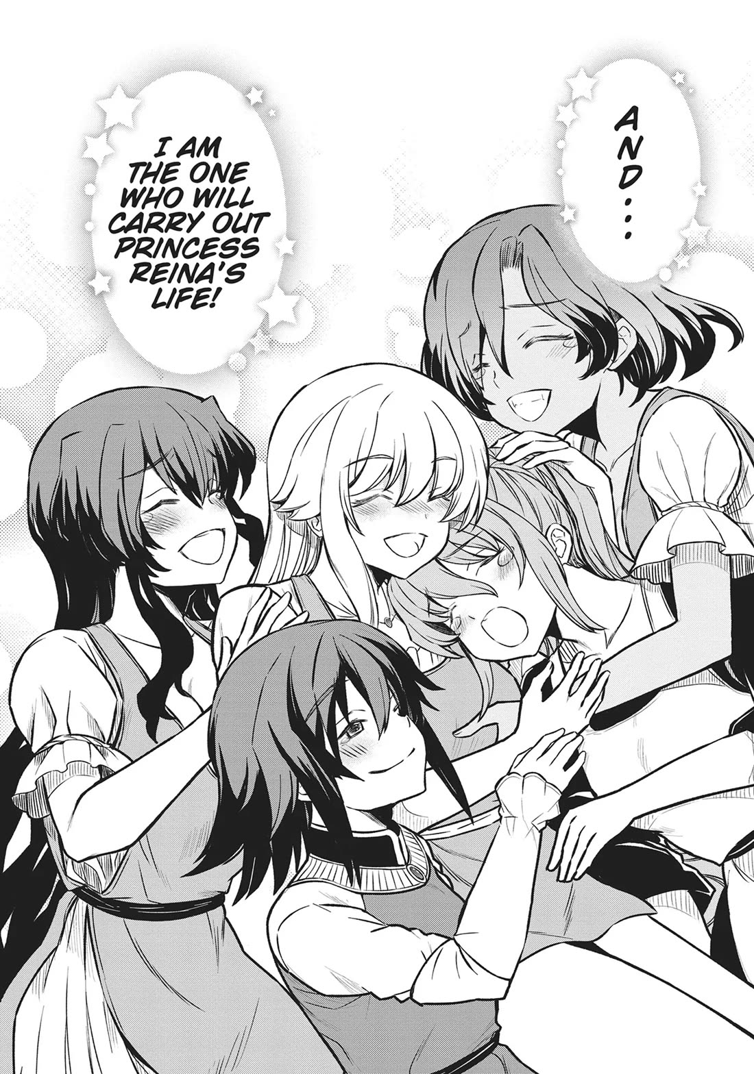 Becoming Princess Knight and Working at Yuri Brothel chapter 22 page 12