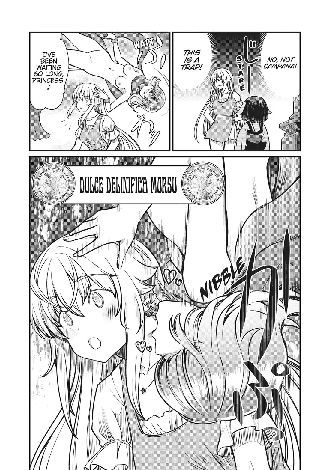 Becoming Princess Knight and Working at Yuri Brothel chapter 22 page 15