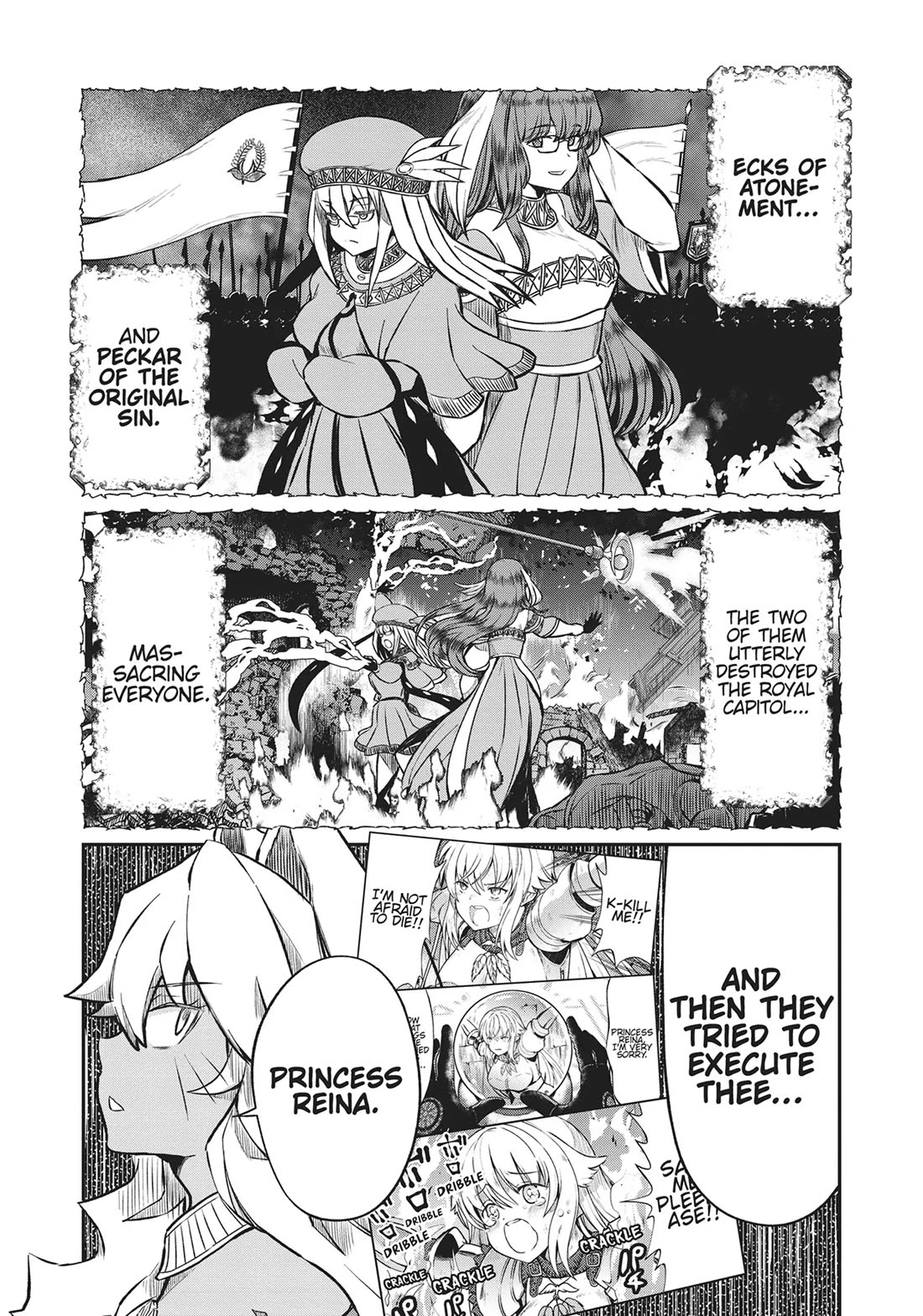 Becoming Princess Knight and Working at Yuri Brothel chapter 22 page 5