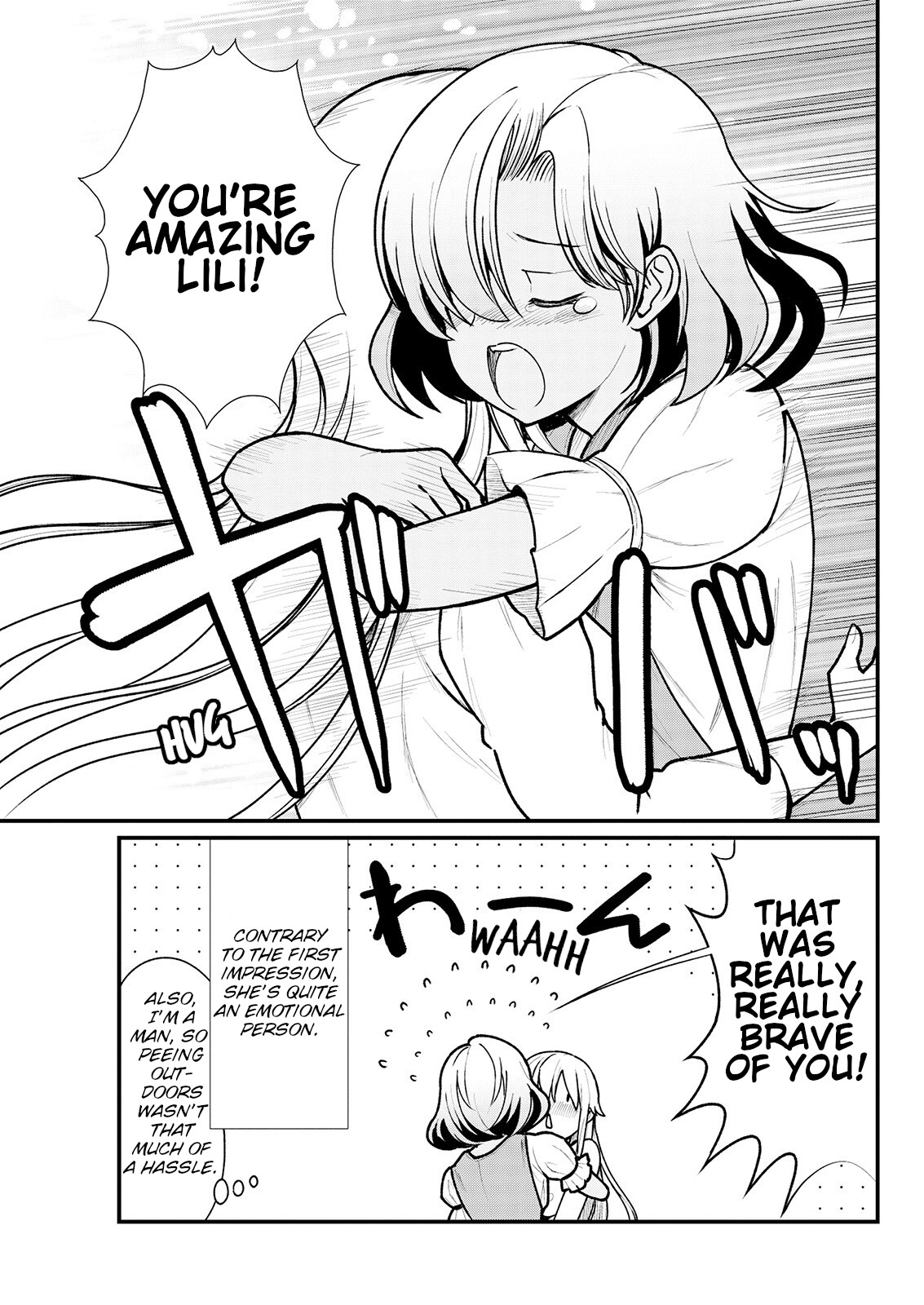 Becoming Princess Knight and Working at Yuri Brothel chapter 3 page 18