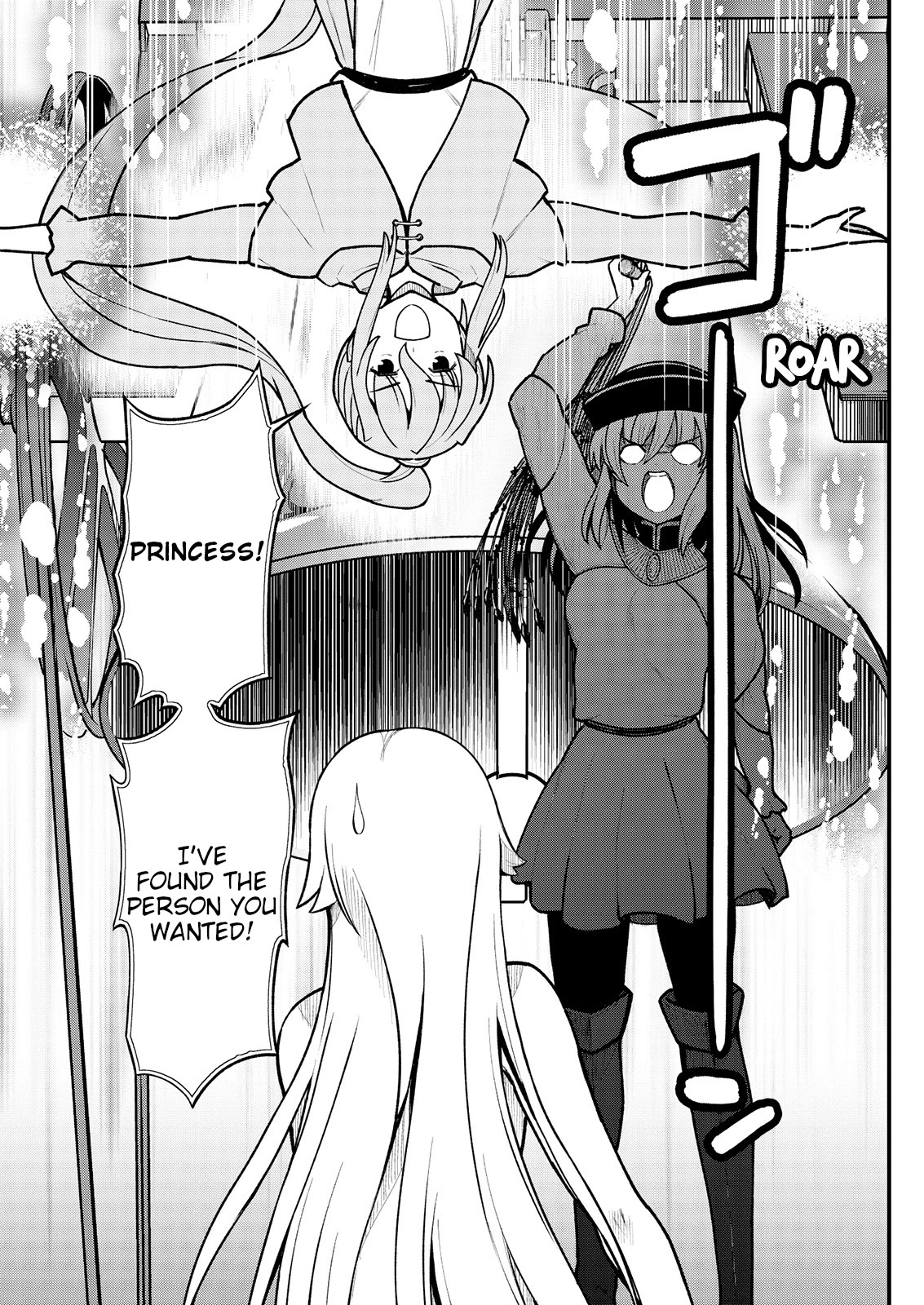 Becoming Princess Knight and Working at Yuri Brothel chapter 4 page 17