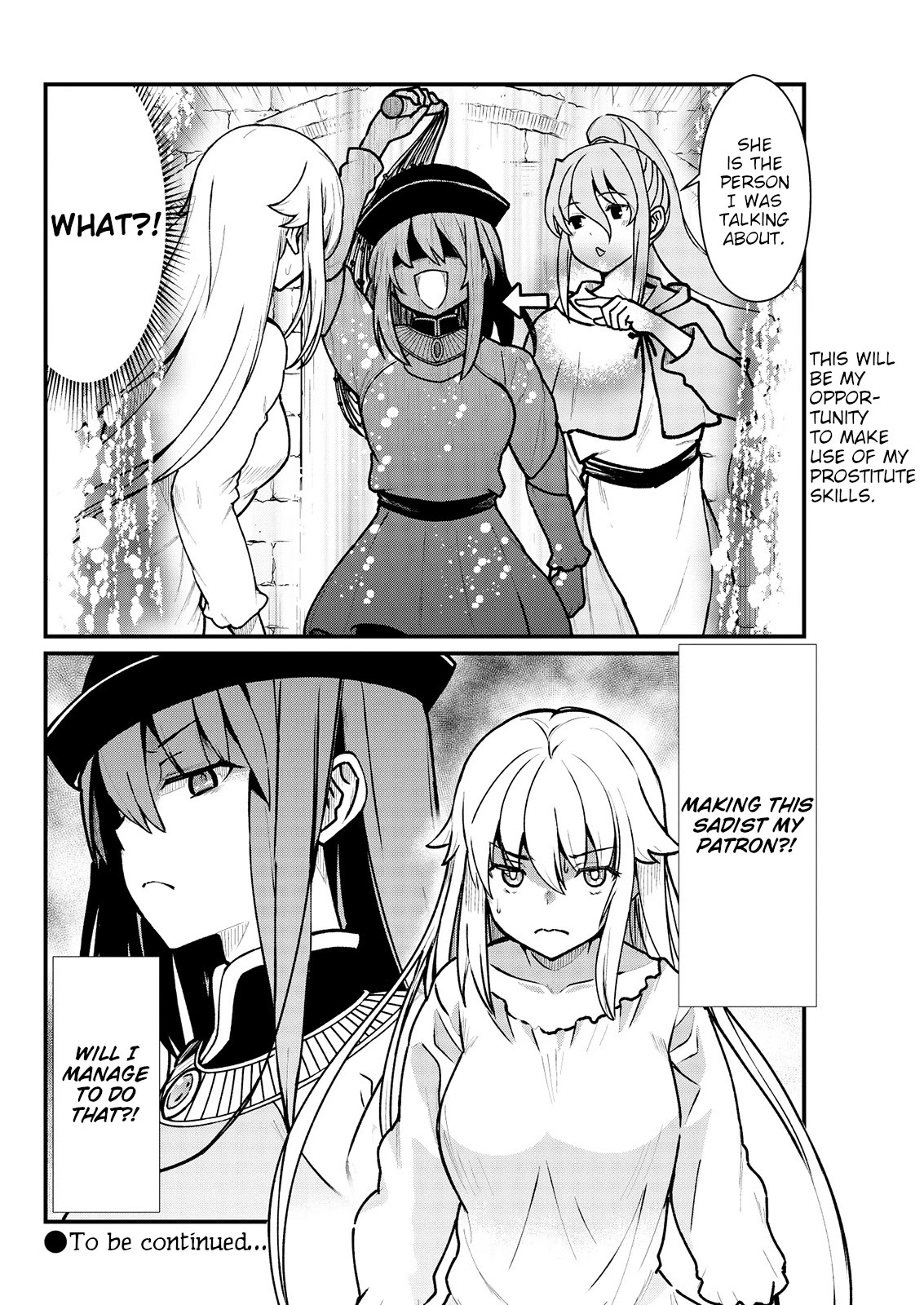 Becoming Princess Knight and Working at Yuri Brothel chapter 4 page 20
