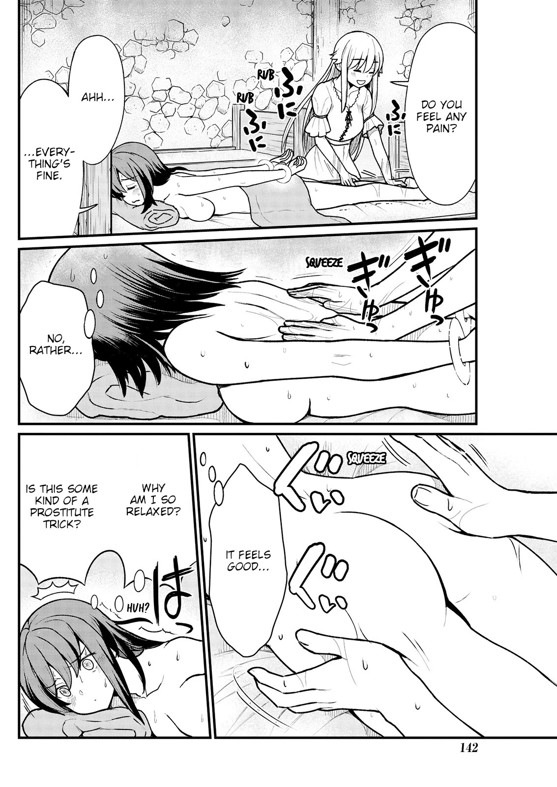 Becoming Princess Knight and Working at Yuri Brothel chapter 5 page 10