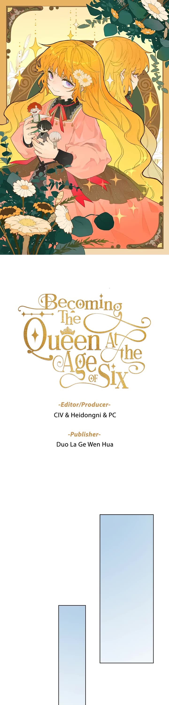 Becoming the Queen at the Age of Six chapter 10 page 1