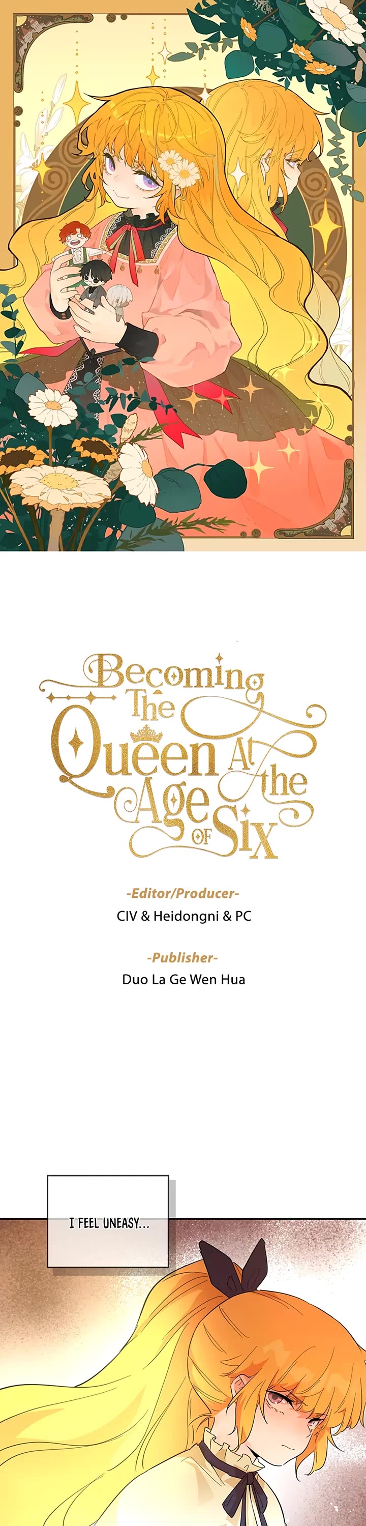 Becoming the Queen at the Age of Six chapter 29 page 1