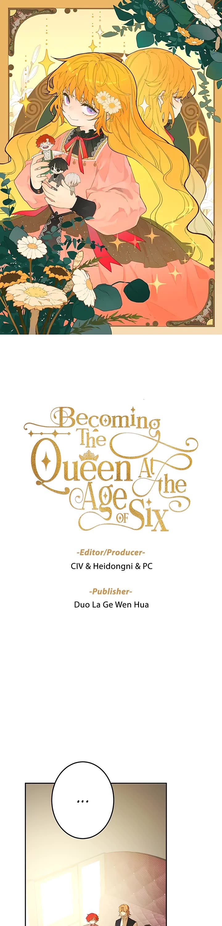 Becoming the Queen at the Age of Six chapter 34 page 1