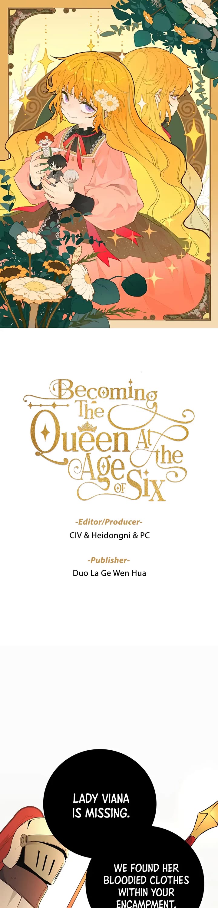 Becoming the Queen at the Age of Six chapter 35 page 1