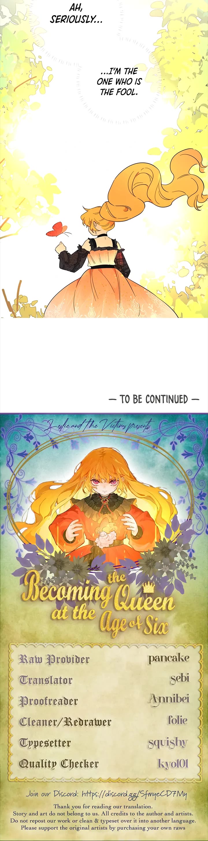 Becoming the Queen at the Age of Six chapter 40 page 41